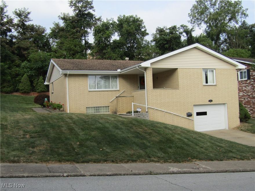 Welcome to this all brick ranch home w/3 bedrooms & 3 full baths, full basement, integral garage/workshop awaiting your private viewing.  One owner home is well maintained.  New addition added in 2010 to create a Master suite w/full bath & laundry facility.  High speed internet for a home office space.  Home is situated in one of our most convenient neighborhoods to 22/30, shops, park, church's & dining.  Beautiful back yard w/covered porch to enjoy all your outdoor activities.  Quiet & serene view across the road of trees & private undeveloped acres that presents an atmosphere of privacy.