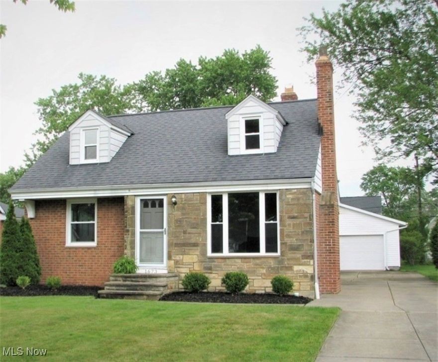 Happy New Year and Welcome home to this beautifully updated all-brick Cape Cod in desirable Mayfield Heights! This charming property features newer windows, a finished basement offering additional living or entertaining space, and 2 fireplaces that add warmth and character throughout the home. The home has been thoughtfully updated and is truly move-in ready. Enjoy peace of mind with a new furnace, new hot water tank, and new appliances. Outside, you’ll love the beautifully landscaped yard and the convenience of a spacious 2½-car garage. A solid, well-maintained home that’s ready for its new owner—don’t miss this one! Set up a private showing today!