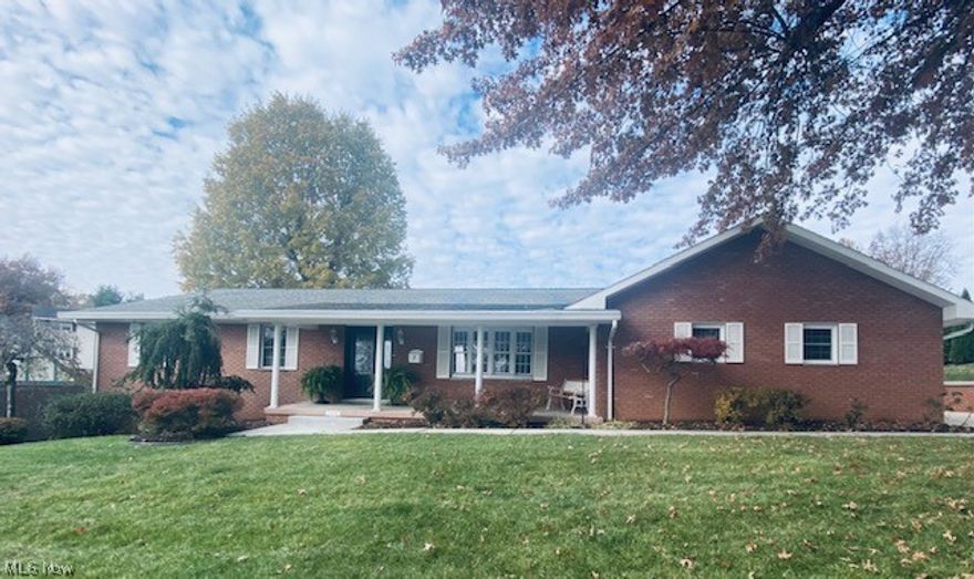 Welcome to 7 Fairview Hts. This brick ranch sits on nearly an 1/2 acre and is located in the Fairview Heights Addition. This home offers 3 bedrooms 2.5 baths , 2 living rooms, and a partially finished basement with plenty of room for storage. This home also has a Vacuflo system to make cleaning more convenient A large 2 car garage which also provides access to the home. Nice screened in back porch as well as open patio for plenty of space to entertain. New updates include in 2022 New HVAC and in 2023 New front door, garage door, sliding door, garage windows, and basement window. Give this one a look! Home being sold "as is"