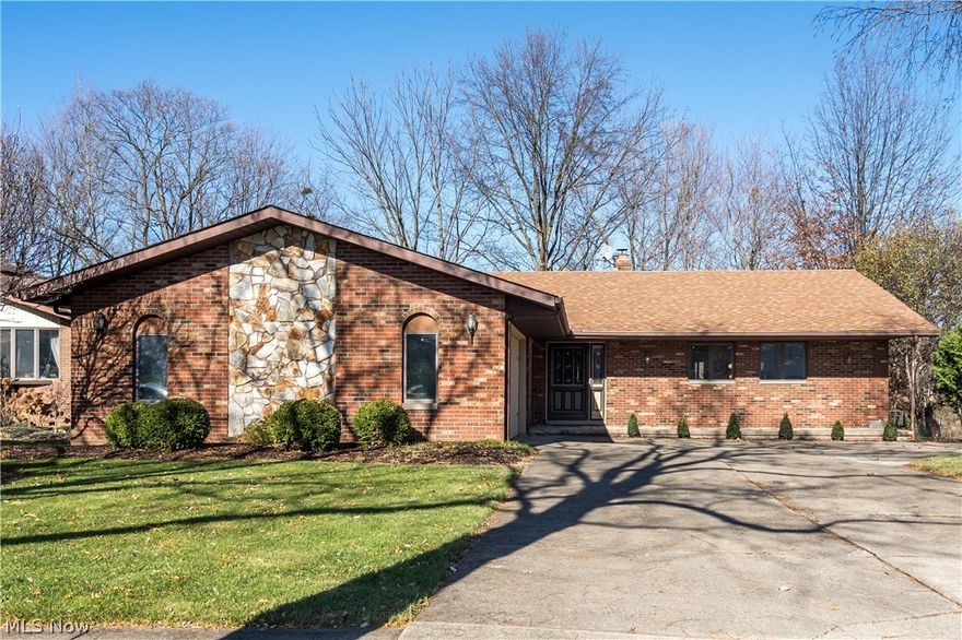 It really doesn't get much better than one floor living with a walk out basement. If this is what you've had in mind, look no further. The current seller has completed a few upgrades since purchasing. Brand new vinyl plank flooring has been installed throughout the entire first floor. Keeping maintenance at a minimum. The great room is huge and has vaulted ceilings and a gas fireplace. The kitchen is open to both the dining room and great room...so there isn't a chance you'll miss anything while entertaining. There are three large bedrooms. The primary bedroom is attached to the main hall bathroom and has sliders leading out to the deck. The lower level has brand new carpet and walks out to the back yard. It really doubles the square footage of the house. There is also walk-up access to the garage from the lower level. Convenience was a priority when this was built. Ranches like this are snatched up quickly...best bet is to schedule a showing before it's gone.