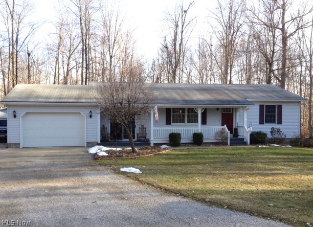 Forest serenity describes this quiet & serene property surrounded by green space & woods. It's one of the largest single lots in the Cinnamon Lake community. There is more than meets the eye to this ranch home with 2 bedrooms & 2 full baths, plus an additional 3rd bedroom in the lower level. Cozy family room with fireplace. Workshop area in the garage & a 12x16 storage shed, both with heat & electric. Home is generator ready. On those cool, summer nights enjoy the above-ground pool with heater & newer liner. As an added bonus, the association amenities include access to a 135 acre lake, pool, park and pavilions, available docking at the marina, and much, much more!