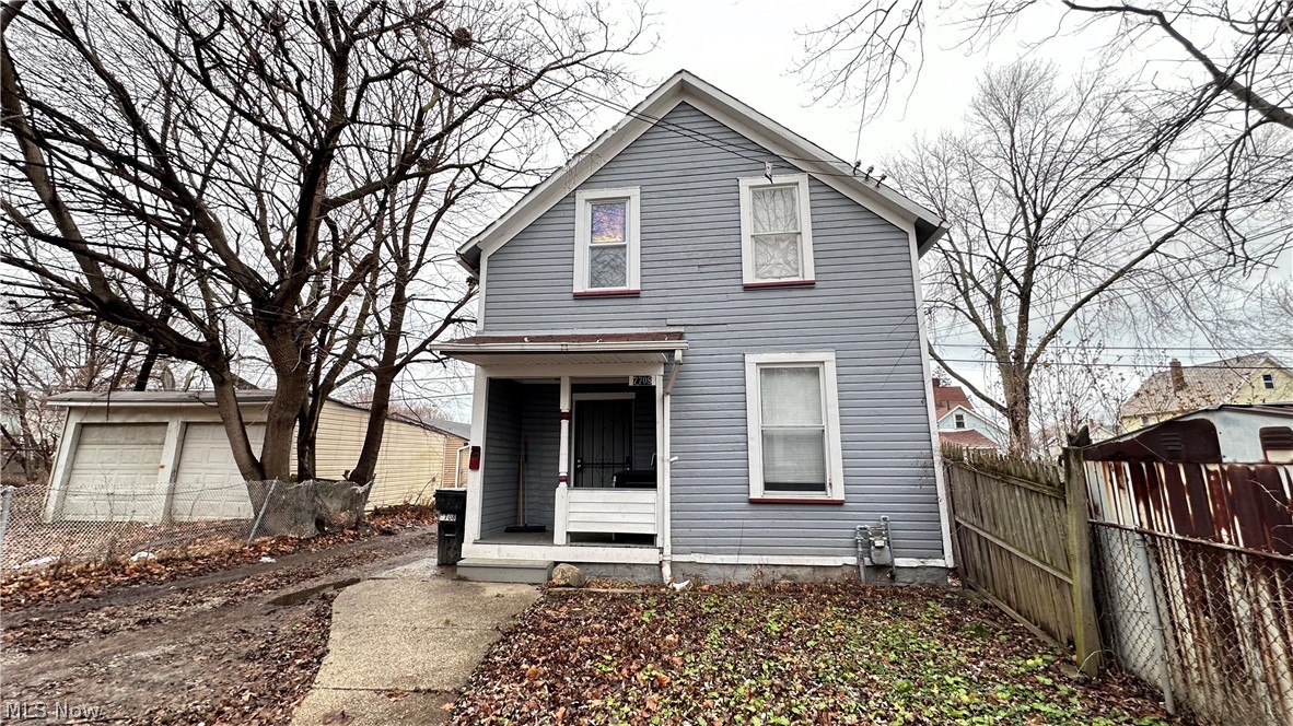 Rare find! This property features two individual homes on one lot. One home is occupied with a month-to-month long-term tenant paying $925/mo while the other is vacant, clean, and ready to go! The location is convenient, being minutes from downtown Cleveland, Ohio City, Lakewood, and more. Neighborhood is up-and-coming with new construction. The vacant unit is available for showing. Will provide video of the occupied unit upon request and can be toured/inspected after an accepted offer.