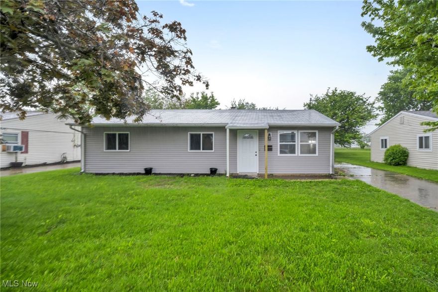 Welcome home to this beautifully updated 3-bedroom, 1-bathroom ranch, ideally situated in the vibrant heart of Sandusky! Just minutes from world-class attractions like Cedar Point, Kalahari, and Great Wolf Lodge, this move-in ready home offers the perfect combination of comfort, style, and convenience.

Step inside and you’ll immediately notice the fresh, modern updates throughout. The home features brand-new luxury vinyl plank (LVP) flooring, fresh paint in every room, and stylish new light fixtures that brighten every corner.

The completely renovated kitchen is a chef’s dream, boasting new cabinets, sleek countertops, and stainless steel appliances that make both everyday living and entertaining a joy.

The bathroom has been thoughtfully remodeled with contemporary finishes and fixtures, offering a clean and relaxing space to unwind. With three well-sized bedrooms, this home is perfect for families, first-time buyers, or those looking to downsize without sacrificing quality.

Additional updates include a brand-new furnace, new hot water tank, and a new electric panel, providing peace of mind and long-term reliability for years to come.

With its unbeatable location near Sandusky’s top destinations, this property also presents a great short-term rental opportunity, with similar homes renting for $150+ per night on Airbnb—perfect for those looking to invest or generate additional income.

Don’t miss your chance to own a like-new home in a prime location! Schedule your private tour today and see all that 1419 Wamajo Dr has to offer.