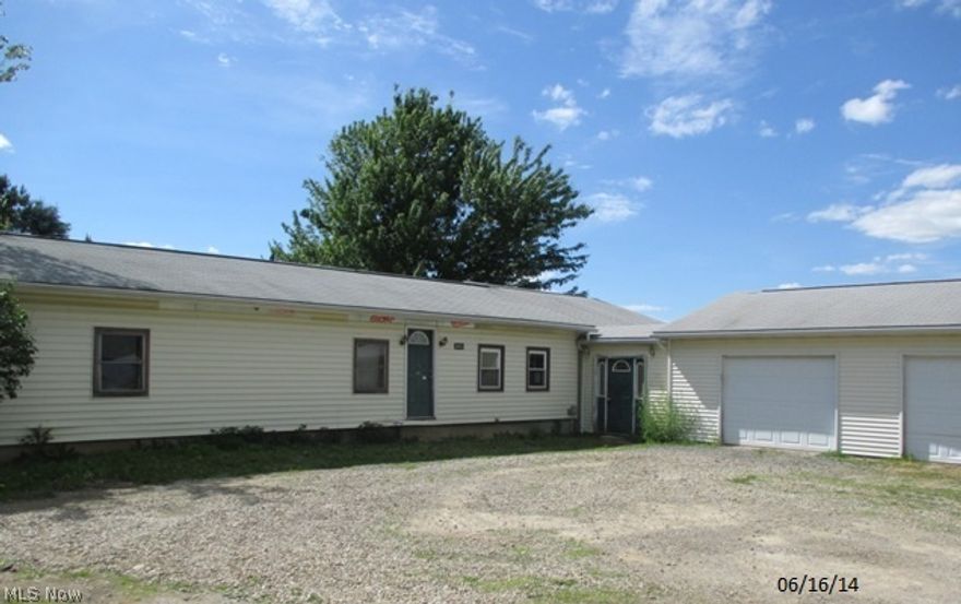 Three bedroom ranch home , featuring family room with fireplace, master bath and full basement. Two adjoining decks one is covered.