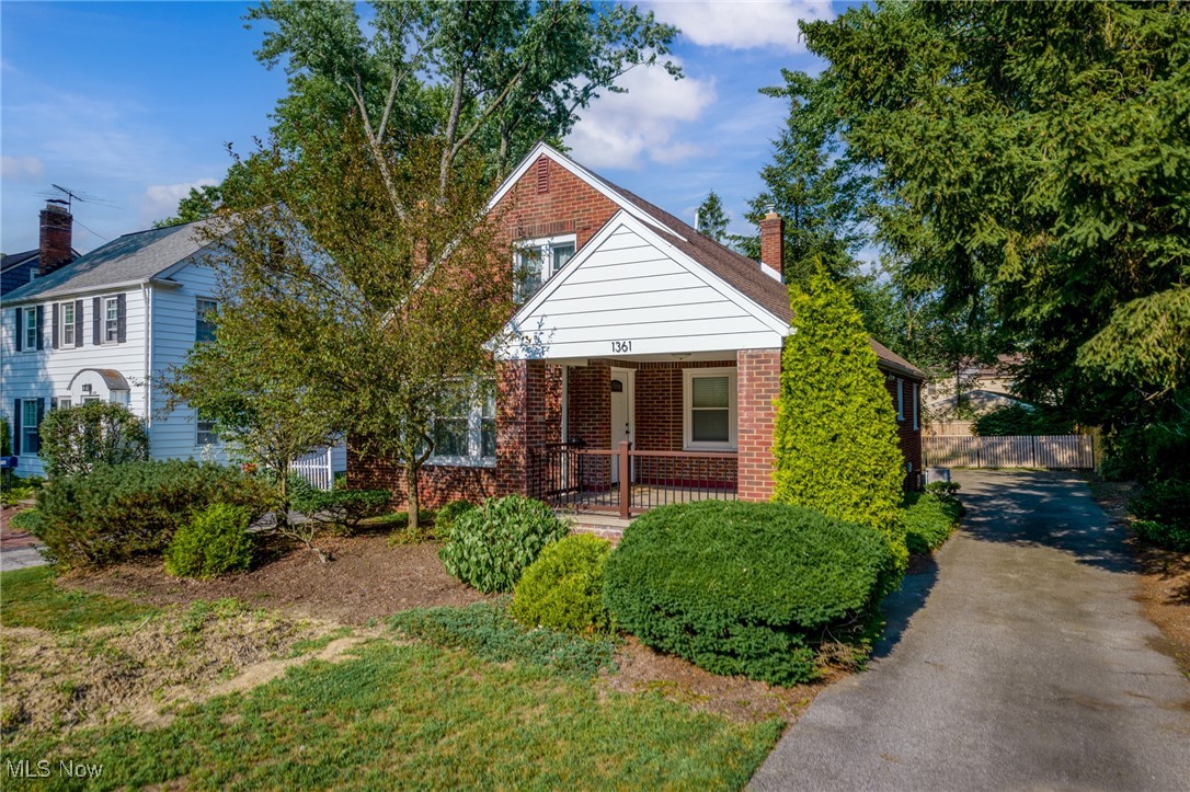 Welcome to this beautifully renovated all-brick Cape Cod in South Euclid, offering over 2,400 square feet of finished living space, 3 bedrooms, 2 full bathrooms, and an attached 2-car garage. This home features a spacious layout with neutral, modern finishes throughout. The living room opens to the dining area, creating a warm and functional main floor layout. The fully updated eat-in kitchen features quartz countertops, subway tile backsplash, stainless steel appliances, and ample cabinet and counter space. The first-floor bedroom is generously sized and offers direct access to a full bathroom, providing a convenient option for a primary suite. Upstairs includes two additional bedrooms, another updated full bathroom, and a large master with vaulted, beamed ceilings. The finished lower level includes a versatile recreation space, a bonus room perfect for a fourth bedroom, office, gym, or playroom, plus plenty of storage. Additional highlights include a new roof (complete tear-off in 2024), vinyl windows, hardwood floors. The private fenced-in backyard provides ample green space for outdoor enjoyment. Conveniently located near shopping, restaurants, parks, and just minutes from Notre Dame College, John Carroll University, University Hospital, Cleveland Clinic, Case Western Reserve University, and the University Circle cultural district. This home offers exceptional space, style, and location.