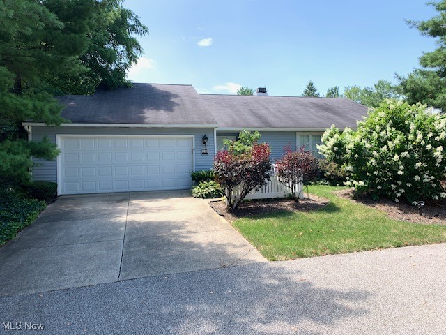 Discover this 3-bedroom, 2-bath ranch-style condo in the desirable Eagles Chase community. Featuring vaulted ceilings and an open layout, this home offers a bright and airy feel. The kitchen is equipped with granite countertops and an updated gas range, perfect for any home chef. Step outside to a private patio with a maintenance-free deck—ideal for relaxing or entertaining. While the home could use some cosmetic updates (primarily carpet), it's priced to move in today’s market. Don’t miss your chance—schedule your showing before it's gone!