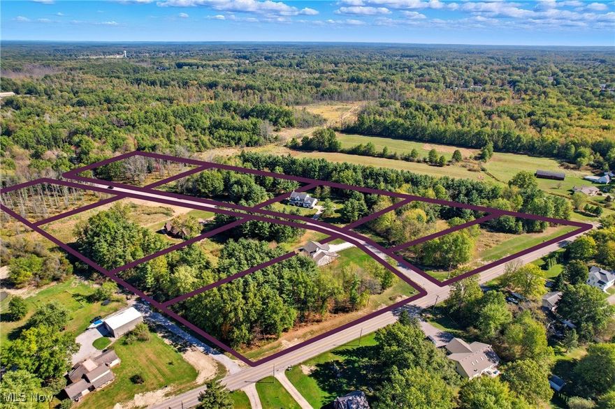 Bring your own builder. Rustling Pines Subdivision Lot#5 -1.48 acres is the last lot on the right.  Underground utilities are at the street. City sewers are currently connected to 2 existing homes on this street.  This lot & lot #6 do NOT show a sewer assessment on tax records.  City water is to State Rd. available to corner lot numbers 1 & 9 on Nezbar.  Any builder or developer can discuss costs for a water &/or sewer line extension to this particular lot.  Your realtor will be provided with more information about building on this lot.  Please ask me or your realtor for more details.  There are a total of 4 lots available for sale in this subdivision. Mineral rights do not convey.  New minimum building requirements of 2,500 sq. ft.