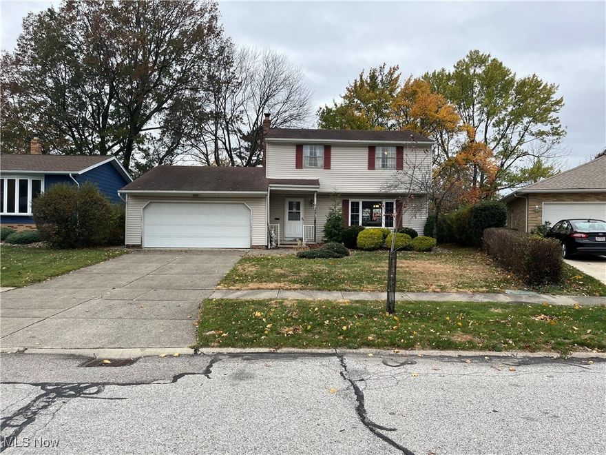 This four-bedroom, two-bath colonial in the heart of Parma, offers over 1,600 square feet of potential. The main level is spacious, with ample natural light, while upstairs features well-sized bedrooms perfect for family living, creating home office, and/or a 2nd floor laundry. A full, unfinished basement provides endless possibilities—whether you envision a cozy rec room, a home study, or a vibrant playroom. Outdoors, enjoy the privacy of a large backyard, ideal for entertaining or relaxing, plus a convenient two-car garage and patio area. This home could use a bit of TLC and is ready for the right person to make it truly their own. Located near shopping, parks, and schools, it combines convenience with community charm. Don’t miss out on this unique opportunity to personalize and transform this lovely colonial into your dream home.