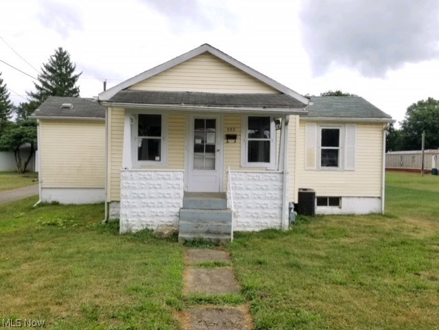 Check out this adorable ranch located in Newcomerstown! Situated on a low maintenance lot, this two bedroom one bath home has so much potential and much to offer its new owners. This home does sell as-is where-is condition. Selling realtor/ listing brokerage have no knowledge as to its current condition. Buyer is to do their own due diligence on all aspects of the home.