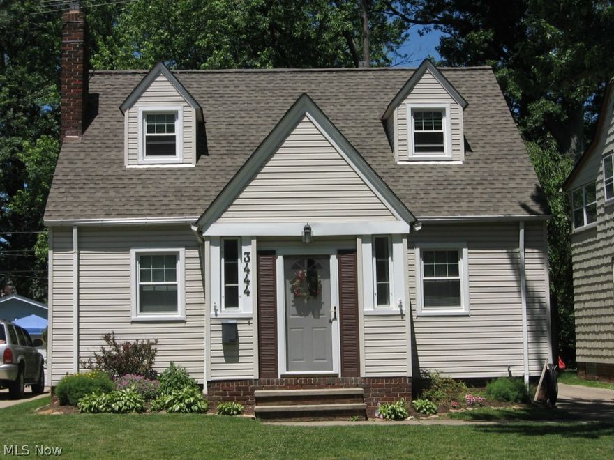Welcome to your new home located in the heart of Cleveland’s West Park neighborhood. This home has been well loved and it shows! It's a 3 bedroom 1 ½ bath Cape Cod with a new roof and windows. Your new home has hardwood floors, a formal dining room, and updated eat in kitchen with new appliances. Your full basement will be the perfect setting for the monthly card game or crafts with friends. The most desirable amenity is the back yard. With it 220sqft deck, you will rush home at the end of a busy day to just chill out in the serenity that it brings to you. You have all the conveniences of the city being centrally located between Interstate 90 and 71, and short bike ride to Cleveland’s Emerald Necklace with all of its recreation possibilities to recharge.