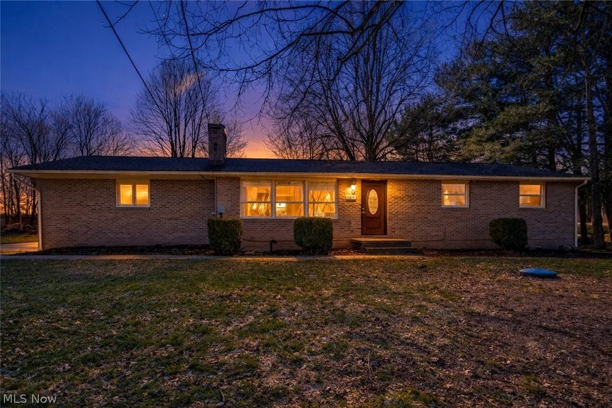 Located on a dead-end street at the entrance to Jackson Twp's Willowdale neighborhood is where you will find this beautiful brick ranch. Just under 1200 square feet above ground, plus an additional 1000 in the finished basement, will give you plenty of living options. The kitchen has been opened up to the front living room, making it great for entertaining. Modern cabinetry, granite counters, a center island, and all appliances make the space functional and stylish. Wood-style flooring flows through the first floor, including all of the bedrooms. The owner's space has an attached half bath, while the other two bedrooms share an updated full bath with double sinks. The lower level almost doubles the living space with a large, second full bath, a rec room area, and a bonus room with a walk-in closet. Summer will be here soon, and just in time to enjoy the home's 0.46-acre lot, PLUS, upon approval, the current owner can transfer their Willowdale fishing & social membership to the new buyer. It all makes for the perfect summer of 2026! Plus, a home warranty is provided for your buyer's peace of mind! Schedule your showing today!