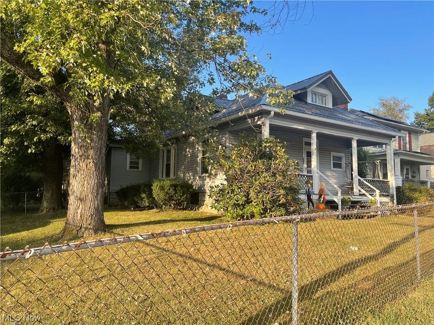 Newly updated 3 Bedrooms, 1 full bath and 3 Half baths.  New 2 car concreted garage.  Chain Link fence around total grounds.  Laundry Room located on main floor next to kitchen. 2021 Roof and 2022 Furnace and Central Air.