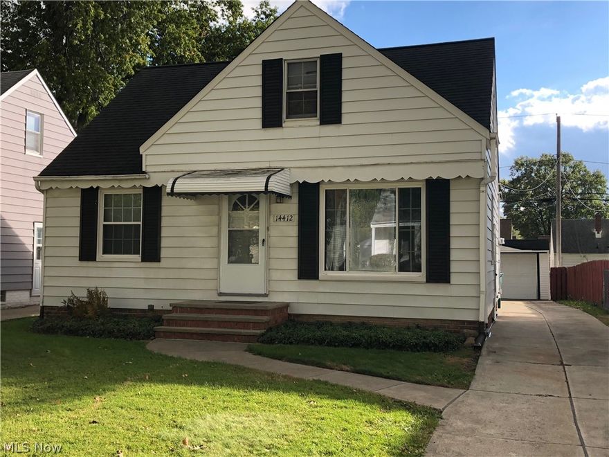 Great western Maple Heights rental property Newer roof.  Good condition