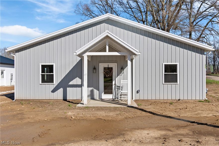 Welcome to your dream home in the highly sought-after Fairless School District—where modern design meets peaceful rural living. This stunning new construction ranch offers 2 bedrooms, 2 full baths, and approximately 1,600 square feet of thoughtfully designed, single-level living. Step through the front door and be instantly impressed by soaring vaulted ceilings, recessed lighting, and a bright, open-concept layout that seamlessly connects the living, dining, and kitchen spaces—perfect for both everyday living and entertaining. The beautifully appointed kitchen features sleek granite countertops, a spacious breakfast island, brand-new appliances, and abundant natural light. Just off the kitchen, a walk-in pantry provides exceptional storage and convenience. The private primary suite serves as a relaxing retreat, complete with a generous walk-in closet and an en-suite bathroom featuring dual sinks and a tub/shower combination. Down the hall, you’ll find a second bedroom, an additional full bath, and a versatile bonus room ideal for a home office, craft space, or extra storage. A first-floor laundry and mudroom add everyday functionality, while the inviting front porch offers the perfect spot to enjoy quiet mornings or unwind in the evening with its small town charm. Built with energy efficiency in mind, this home is equipped with radiant floor heating, central air conditioning, and a durable aluminum roof—delivering comfort and cost savings throughout the year. Don’t miss your opportunity to own this beautifully crafted home that perfectly blends style, efficiency, and tranquility.