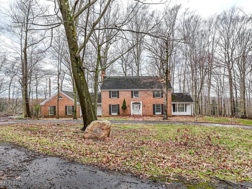 Builders, developers, and visionaries—this is your chance to secure 30 premium wooded acres in the heart of Kirtland, tucked among some of the area’s most prestigious estates. Set far off the road for maximum privacy, the homesite overlooks a dramatic canyon with panoramic views of the Chagrin River Valley. The current home? It’s rough—but it’s there. But this is where your dream estate can begin—not with what stands today, but with what could be. The existing structure is best viewed as a placeholder for something extraordinary. Whether you’re a developer envisioning a statement build, or a luxury buyer seeking a private sanctuary in nature, this is the kind of land that elevates architecture and lifestyle alike. Imagine a modern masterpiece tucked into the trees or morning coffee with eagles overhead. Sunset cocktails on a terrace overlooking the Chagrin River. Tear it down. Build it up. Create something unforgettable. The canvas is here, and it’s spectacular. Bring your vision, your boots, your builder, and your demo plans—this one’s ready to become something really special.