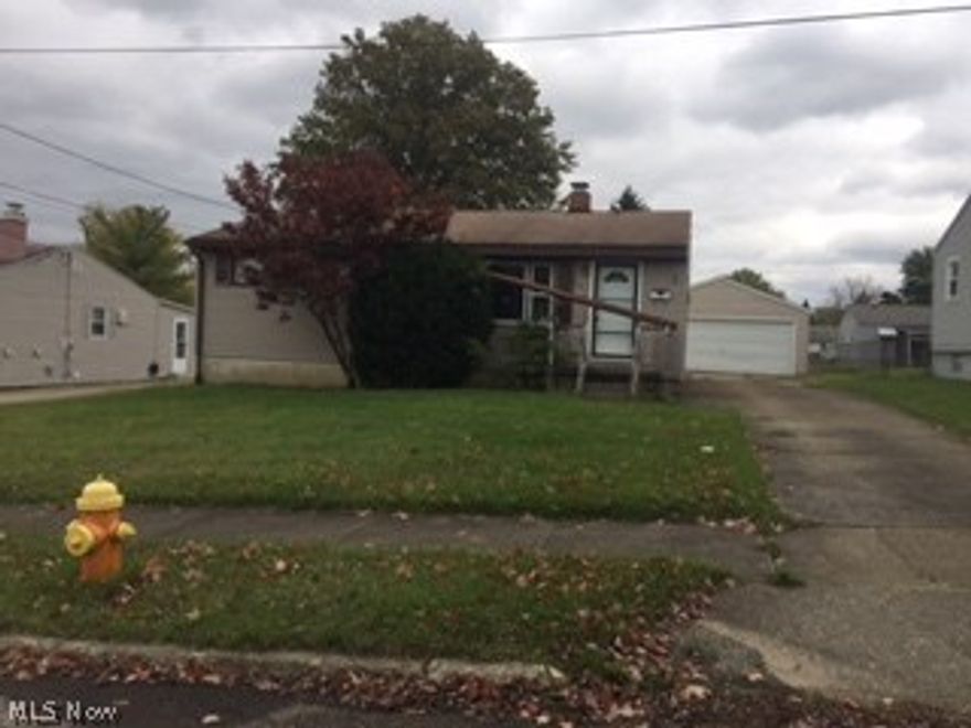 Easy, one-floor living in this 3 bedroom, 2 bath ranch-style home with eat-in kitchen, living room, full basement with bath & two-car garage.