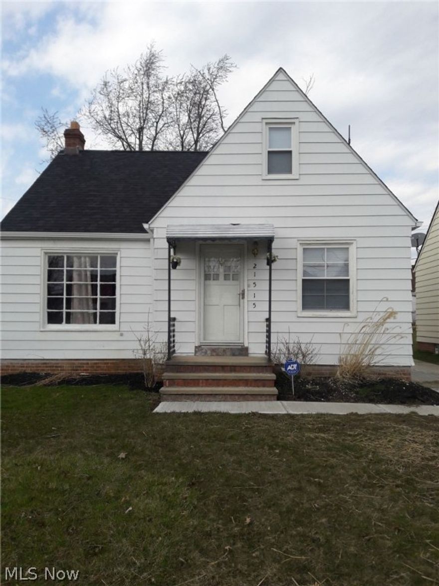 **NOT AVAILABLE FOR IMMEDIATE OCCUPANCY, finalizing a few items w/ the City of Maple Heights**

21515 Kenyon, Maple Hts - 3 bed 1.5 bath bungalow home!

$885 rent / $885 deposit
$25 application fee per adult
1-2 pets OK with additional deposit
NO CMHA / NO SEC 8

Really spacious and lovely, recently refreshed 3 bedroom 1.5 bathroom bungalow home that offers all appliances provided! Large living room that leads to the eat in kitchen with stove/fridge provided! Basement is large and unfinished, but has washer/dryer provided for tenant to use as well (not covered in the lease, but provided for tenant to utilize).  2 bedrooms are on the 1st floor, large 3rd bedroom as 2nd floor/dormer! Ample off street parking, but no garage/covered parking!

Tenant pays all utilities including water/sewer/trash, gas and electric and is responsible for lawn care and snow removal.

Home is not available for immediate occupancy! Will require 2-3 weeks for city re-inspection prior to occupancy.