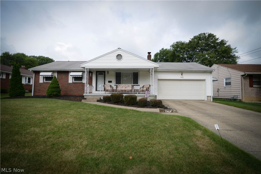 This Great Ranch Home is ready for you to move in.  Large Living room, Kitchen with dining area.  Updated bathroom.  Three bedrooms.  Finished room in basement for man cave or whatever your needs.   AC 2018, HWT 2017. Fully fenced in backyard with Shed.