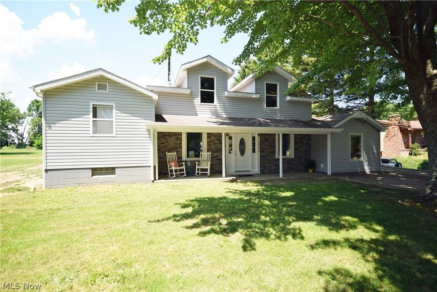 Not a drive-by! A true must see! This house has been completely remodeled and expanded top to bottom! 5BD, 3 Full Bath! Walk in the front door and you're greeted by the wide open floor plan. Huge chef's kitchen with a large modern island, this kitchen belongs in a model home! Kitchen opens to the backyard with a small covered patio. Large living room which is open to the dining room and kitchen and includes a wood stove in the corner. First floor laundry and mudroom is unbelievable, huge, bright and the perfect location with a utility room leading to the detached garage. The main 2nd floor includes the owners' suite features an attractive electric fireplace complete with attractive mantle, a massive walk-in closet and completely new master bathroom. 2nd & 3th bedroom are by the owners' suite and this level also includes another full bathroom and attractive window seat in the hallway allowing lots of natural light to the space. The left side of the house has the 2 additional smaller bedrooms currently being used as an office and workout room. The house does include a partial basement under the left side which houses the newer high-efficient furnace, water heater and allows for ample storage. The lot is private and very spacious! Don't wait until this one is sold call today and buy it before it's gone!