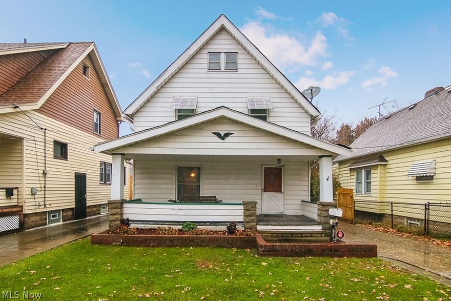 Welcome home to this one family owned home. Very solid 3 bedroom 2 bath colonial with an all block 2.5 car garage! Fully fenced yard! New furnace & hot water tank & electrical panel updated all in 2015! Basement has been waterproofed! Replacement vinyl windows! Walk-in through the front door to be greeted by 9 ft ceilings, beautiful woodwork & an open concept floor plan. New carpet & fresh paint throughout 2015! Hardwood flooring available underneath carpeting. Eat-in kitchen with refinished hardwood cabinets, wood like floors & a dining space. Adjacent formal dining room offers additional space for dining or entertaining. Large living room offers enough room for many different layouts. Follow the beautiful hardwood banister upstairs to the bedrooms & main bath. All bedrooms boasts ample closets space. Full bath with built in linen closet. Pull down attic access in hallway. Whole house attic exhaust fan! Basement offers a full bath, laundry area, workshop area, and more storage. Solid