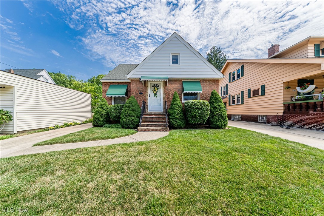 Welcome to 4901 E 110th St come be the 3rd owner of a beautifully maintained 3-bedroom, 1.25-bath brick bungalow offering 1,141 square feet of comfortable living space. This inviting home features two spacious first-floor bedrooms one with an enclosed sunroom looking out into the backyard and a large, light-filled upper-level bedroom perfect for a primary suite, guest room, or home office. Step inside to a bright and cozy living room, a well-equipped eat-in kitchen with ample maple cabinetry, and gleaming hardwood floors. The finished lower-level rec room adds valuable bonus space ideal for entertaining, relaxing, or hobbies. Recent upgrades include a new furnace and central air (2024), and a new hot water tank (2025) for peace of mind. All appliances stay! Outside, enjoy charming curb appeal with manicured landscaping and detached oversized 2 car garage. Located just minutes from shopping, dining, Cleveland metro parks, Garfield Heights high school, and quick access to I-480 and I-77, this home blends comfort, convenience, and character. Garfield Heights POS compliant.
Schedule your private showing today!