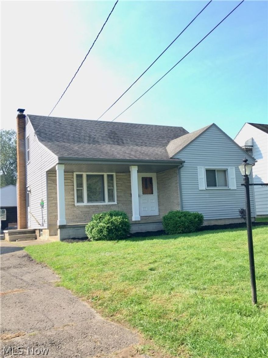 Spacious 3 bedroom 1 bath cape cod.  new windows, New AC, New Carpet, new kitchen and dining room floor, new carpet, new appliances. Newer roof, furnace and hot water tank. Neutral partially updated bath. Move in condition