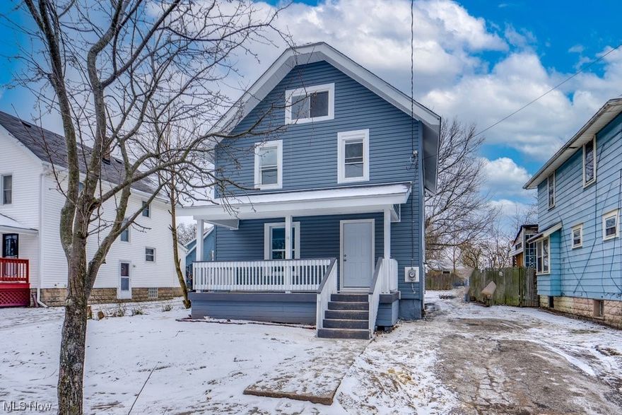 Welcome to the revamped 444 Cole Ave! Where do I begin with this masterpiece of a house? For starters, this captivating colonial was wrapped in new darker gray dutch lap siding. With White facia, soffit, and window trim that accents the home beautifully. Along with a new roof to top it off. Heading inside you will notice tons of natural coming from all the brand new windows. The LVP flows eligantly through the living room into the opened kitchen. There in the kitchen you can't miss the recessed lighting along with unique fixtures, and granite island that complements the stainless appliances beautifully. Heading up stairs you'll see three spacious bedrooms as well as a fully renovated bath with mid century modern vibes. The third floor offers two more bedrooms. There really wasn't a single part of this house that wasn't touched with craftsmanship. Call your agents before this beauty gets away!