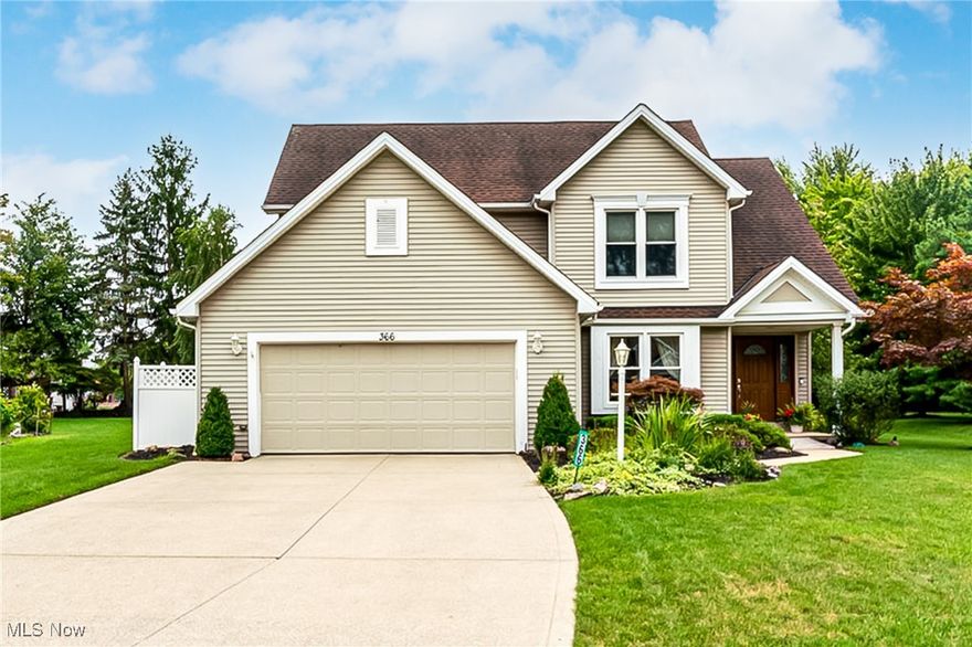 Welcome home to 366 Northbridge Court in desirable Brunswick, Ohio. This house has four spacious bedrooms and three bathrooms across nearly 3,000 square feet of finished living space. As functional as it is inviting, with bright rooms, hardwood and carpeted floors, and a kitchen enhanced by granite countertops and stainless steel appliances. A cozy fireplace warms the living room, while a fantastic sunroom overlooks the serene backyard and brings the outdoors in. Everyday convenience is elevated with a first-floor laundry room, first-floor master bedroom, and the extremely sizable finished basement provides endless possibilities for entertaining, recreation, or additional living space. Outside, the nearly half-acre lot feels like a private retreat, offering plenty of room for gatherings, gardening, or simply unwinding in peace. With a newer furnace, air conditioner, windows and water heather, its combination of privacy, comfort, and timeless design, this cul-de-sac gem is an exceptional opportunity to enjoy elegant living in one of Brunswick’s most desirable settings. Seller willing to provide closing cost assistance with the right offer!