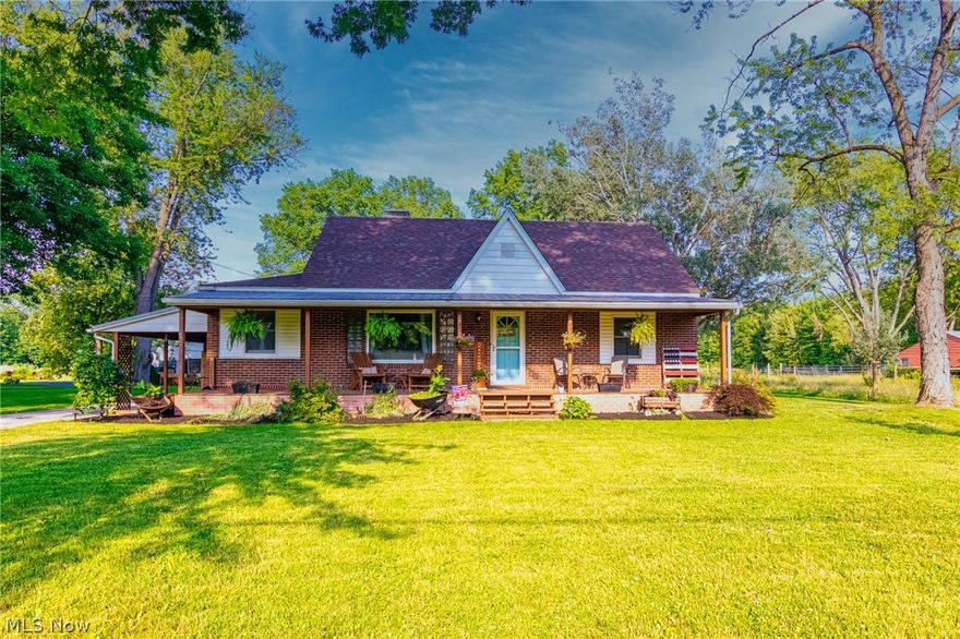 WOW!  Breathtaking, spacious country home on almost 3 acres of land with beautiful wooded views.  This move-in ready home has 4 bedrooms, 2 full baths, with an addition off the back of the house that can be used as a 5th bedroom, additional family room, or huge playroom for kids!  The kitchen has been recently updated and all appliances will stay.  Off the kitchen is a large dining room that opens to a front room with den/office on one side and family room on the other side which is perfect for entertaining.  There is also a morning room that leads outside to a six-person hot tub, convenient first floor laundry and much, much more.  The large detached outbuilding is framed and insulated, has room for 2 cars in addition to so much storage in the back.  It also has a 220V electric line ran to it.  Property conveniently has an invisible pet fence to keep your animals safe!  MOTIVATED SELLERS! Schedule your private showing today!