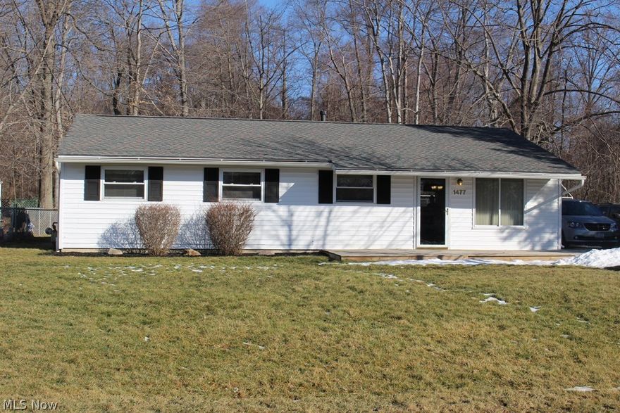 3 bedroom floor plan. 2 bath.  Super large living room.  All appliances to stay, plus washer & dryer.  Move in ready.  2012 new roof with complete tear off, plus new gutters, A/C and furnace 2009.