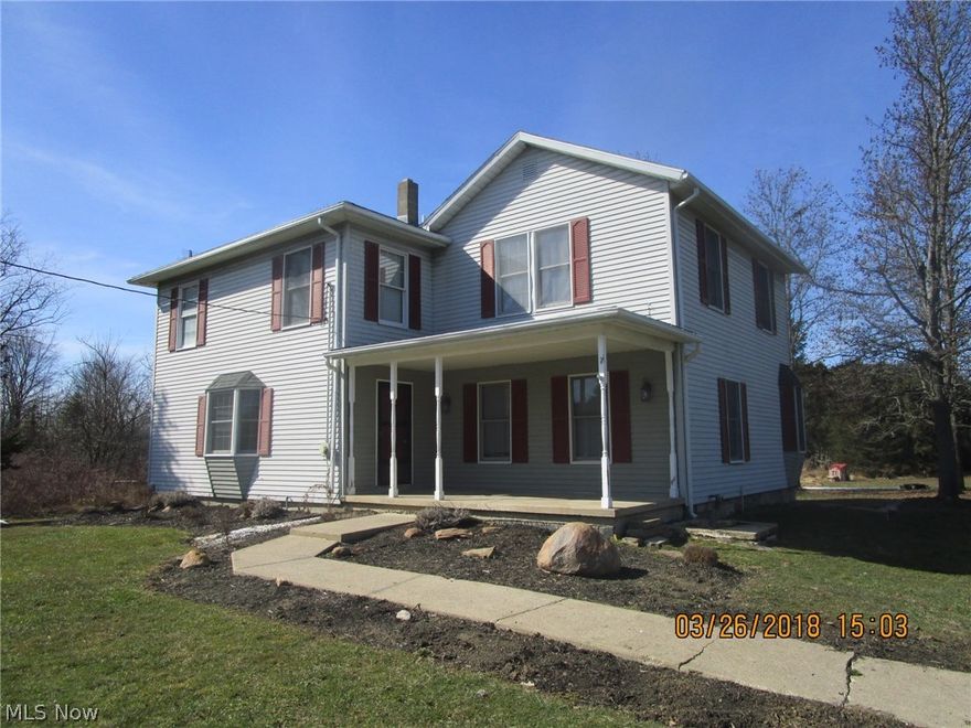 This big updated farm house lives LARGE! 5 bedrooms w/exceptionally nice closet space for an older home-full bath on both the 1st & 2nd floors. Master BR is HUGE-if you've always wanted a lot of closet space & a quiet sitting room area, check this one out! Large formal DR is great for lots of guests or use the big eat-in kitchen w/a cozy bay window breakfast nook for a more informal gathering or some morning coffee. The big bay window looks out on the secluded private back yard. Laundry hook ups are conveniently located on the 1st floor. LR is roomy & there's a smaller space just off of it that provides a quiet location for a desk/office space or just some extra seating area. Sliding doors out to the back yard are located just off the living room; what a great spot to add a deck in the future! 3 acre corner lot provides lots of room for outside activities - plenty of room to roam here! Great location - minutes from Rt. 46, Rt. 6 & Rt. 11. In 2006, the seller installed new shingles & a