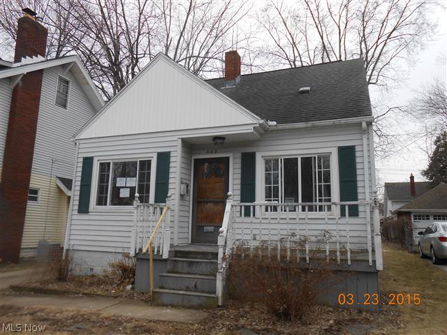 Attractive bungalow style home in convenient Firestone Park, wood floors throughout, open kitchen & dining area, 3 bedrooms plus small bonus room upstairs, 1-car garage, full basement, central air. Equal Housing Opportunity. Sells As Is. Contingent upon Seller signed documents.