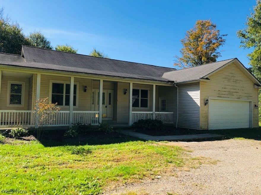 Take a look at 9053 Cedar Rd. in Chesterland.  This ranch home was recently built in 2003 and offers a full basement and a two-car attached garage.  Enter the home at the front covered porch.  There is new laminate flooring throughout along with new carpeting in the bedrooms.  Fresh painted interior, new light fixtures installed and a kitchen with oak cabinets.  Great size yard for outdoor enjoyment.  This is a wonderful place to call home.  Make an appointment to see this home today! This is a Fannie Mae HomePath property.