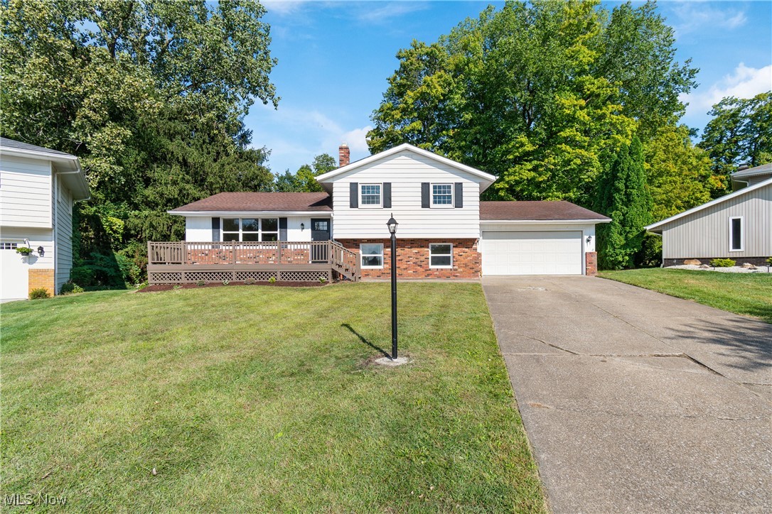Welcome to 4597 Brushwood Circle, situated in the heart of Brunswick! This fully renovated, move-in-ready home offers 4 bedrooms and 2 bathrooms with modern updates throughout. The main living room features soaring vaulted ceilings, fresh paint, and new flooring. The kitchen has been beautifully updated with white cabinetry, granite countertops, and stainless steel appliances. Upstairs, you’ll find 3 bedrooms, each with new carpet and paint, along with a fully updated bathroom. The lower level provides a second living room, an additional bedroom, and another full bathroom. The partially finished basement adds even more space with a rec room, storage, and utility area. Outside, enjoy an expansive backyard complete with two decks and plenty of green space, making it perfect for entertaining or relaxing! *Seller is a licensed real estate agent in Ohio.