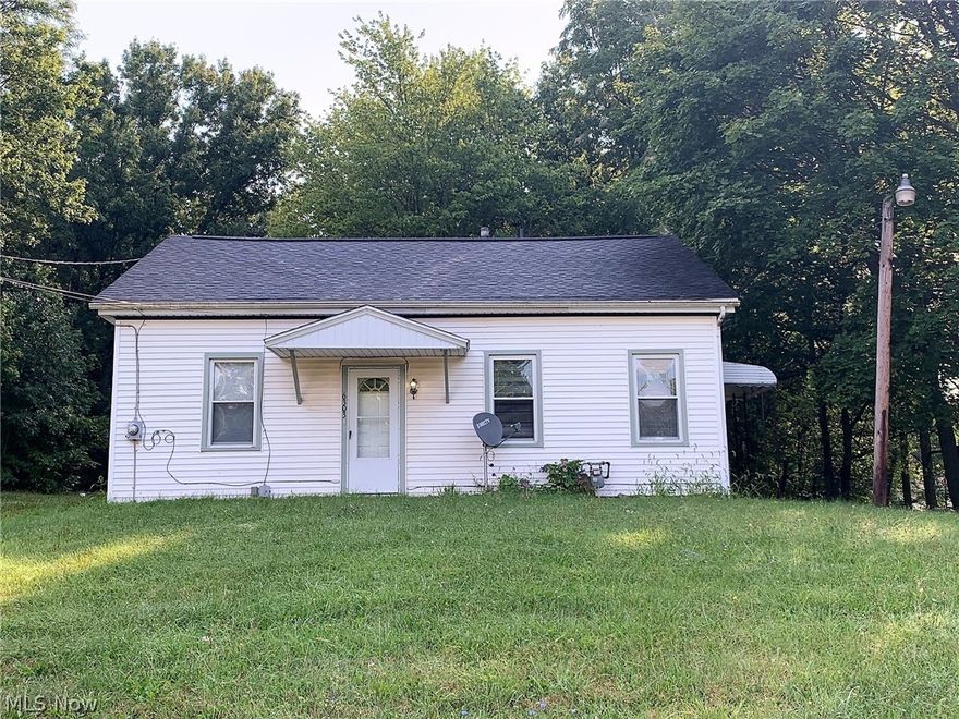 Fantastic opportunity to own your own home at an affordable price! Situated on nearly 1/4 acre lot, this cape cod home offers the convenience of one floor living that includes a spacious living room, two bedrooms on the main level, full bath with updated vanity and roomy eat-in kitchen with granite countertops, oak cabinetry and 1st floor laundry hook ups! Freshly painted and new flooring throughout! Huge bedroom on the 2nd floor. New roof in 2019!