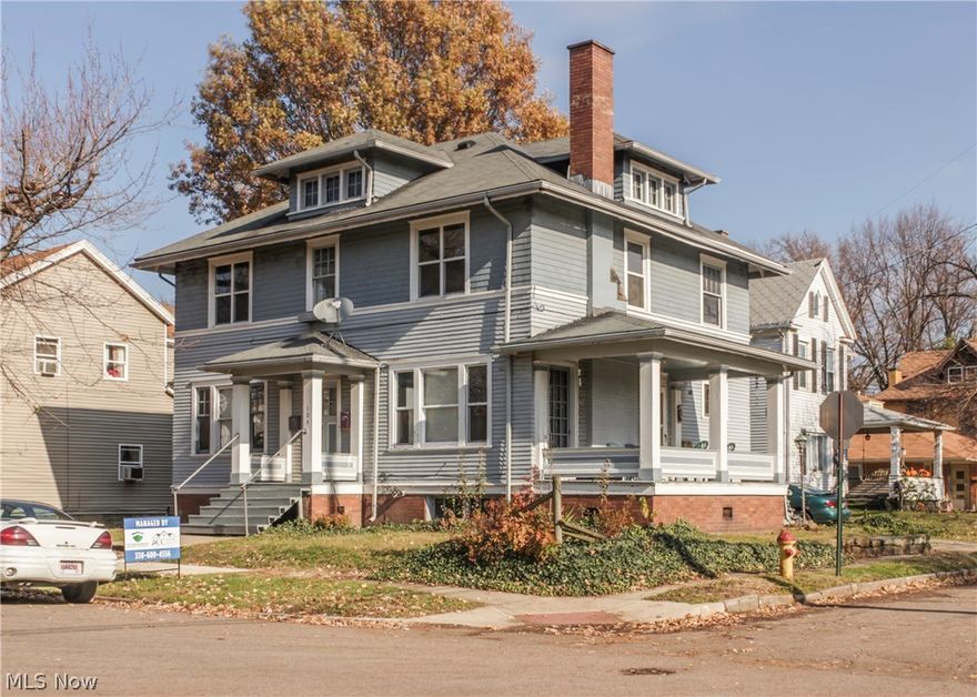 FANTASTIC STARTER INVESTMENT!  Partially renovated triplex with consistent ROI....Fully occupied, 2 one-bedroom apt's, and 1 two bedroom apt.... all 3 apt's have vintage/natural woodwork, cozy kitchens for occupants, fireplace in downstairs unit, and extra large two bedroom apt upstairs....galley kitchen w/ large rooms...there is a coin laundry area in building, partially separated utilities, and locked entry to all apt's......truly a solid longterm investment.  Current management company very open to continuing management after the sale....Agent Owned.