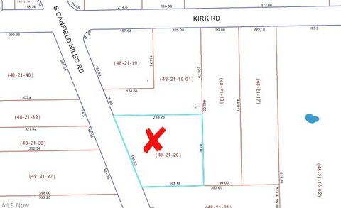Vacant Land For Sale - S Canfield Niles Road<br/> Austintown, OH 44406