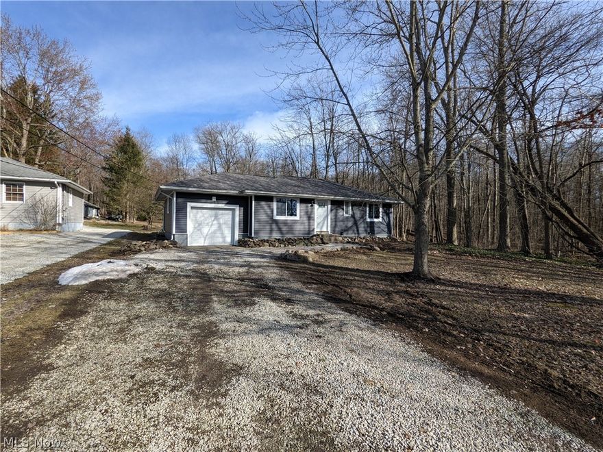 Don't miss out on this beautiful newly renovated 3 Bedroom 1 full 1 half bath Ranch style home with a beautiful full finished basement!  Sitting on almost 3 acres of Land, this is home you've been looking for.  Almost everything about this house is new, from the heating and cooling, all the way to the Roof.  This house has been redone from the studs up.  This perfectly placed home is almost right across the street from 1 of only 39 Dark sky parks called Observatory Park.