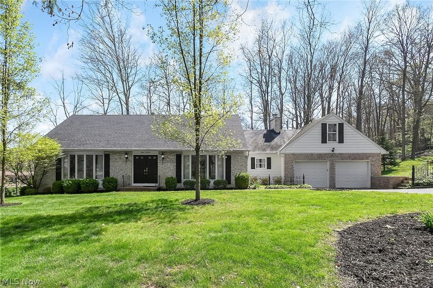 First time ever on the market! Beautifully cared for, quality-built home is perfect for those who appreciate spacious rooms & a light & bright atmosphere. Discover a welcoming layout featuring a large living rm w/ a bay window & an elegant dining rm. Eat-in kitchen opens to the sunlit 4 season rm. Enjoy the convenience of a FF laundry & a cozy family rm w/ a gas fp. Retreat to the primary suite boasting a private bath & ample closet space. Attractive HW floors. Upstairs, find 3 sizable bedrooms & a full bath. The large walkout lower level is a hobbyist's dream w/ plenty of space for a workshop & a partially finished area w/ a built-in bar. The backyard is a nice sanctuary with a deck, charming brick patio, lovely garden & a storage shed. Nice views of Mt. Vernon Country Club Golf Course.