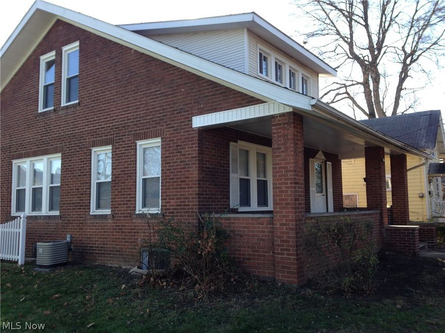 This is an exceptional 3 bedroom Brick Home.  Home has large rooms throughout with an Open Floor Plan.  Kitchen Cabinets are New.  New Flooring throughout the home.  Windows, Furnace, Central Air, Electric was all updated in 2013.  Move in and enjoy maintenance free living.  Really Nice front Porch for relaxing.  Home has been remodeled like new.