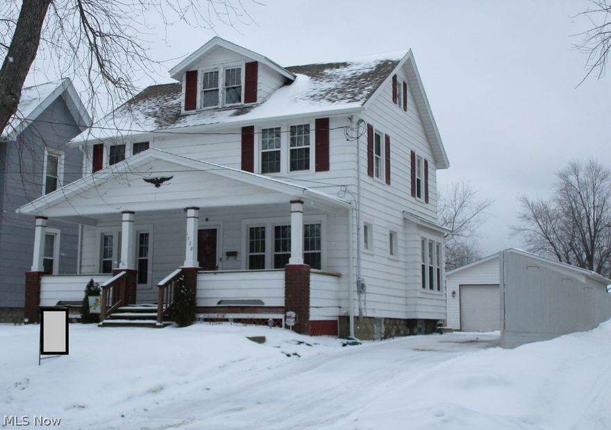 Tons of updates throughout the home. Beautiful kitchen with ceramic floor and concrete countertops.   Kitchen remodeled 2009, bath with granite sink and ceramic floor-2012, vinyl windows in home and glass block in basement 2013, roof 2011-complete tear off, gutters and downspouts 2011, furnace and central air 2012. Hardwood floors under carpeted areas.  2-car detached garage with 220-electric. Walk-up attic has huge amount of storage.  ½ bath area in lower level.  Nice deck and above ground pool off the back of the house.