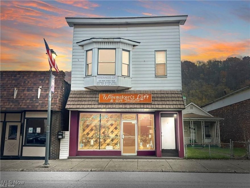 Calling all investors and entrepreneurs!! 830 Main St Follansbee! Currently set up as a store front and apartment, this property with a prime location offers endless possibilities! Most recently the home of the Winemakers loft, once a clothing store, this multi-unit commercial property could also be converted into multiple apartments. The main level features a store front, office space, employee lounge, backroom and plenty of storage! Looking to ring in the New Year as a business owner?? At just 84,900, you could have your business on the lower level and live in or rent the upstairs unit! With high visibility and 10,000-20,0000 cars passing daily, the location offers great opportunities for future endeavors! This one of a kind property is a must see! Call an agent today!
