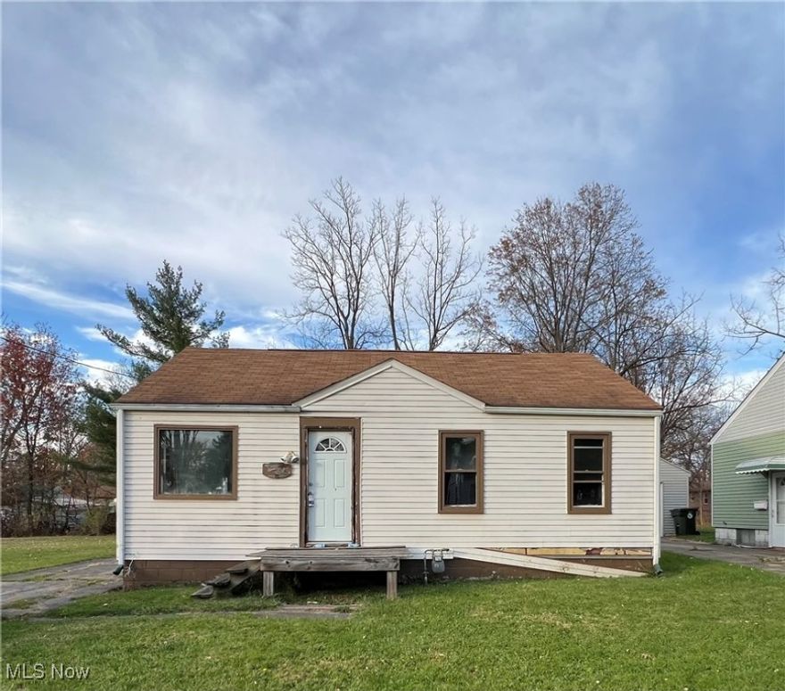 Owner financing available, Home is need of finished renovation. Home is 2 bedrooms 1 bath with a walk up attic and full basement. basement is water proofed with newer furnace, Hot water tank and electric panel.two additional lots come with the sale. Sellers Open to offers