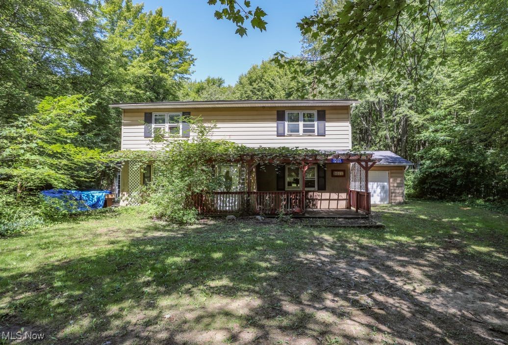 Handyman Special! This diamond in the rough located at 3599 Beck Road in Shalersville Township sits back off the road tucked away on a tranquil 1.97-acre lot and features 2,464 sq. ft. of living space with 4 nice sized bedrooms, 2 full bathrooms and 1 half bathroom. The home has a spacious living room and family room, a formal dining room, upgraded kitchen with nice cabinetry, granite countertops, and black appliances. Additionally, there is a bonus room/rec room, first floor laundry, a one car attached garage, concrete patio out back, covered front porch and a storage shed. This home needs some TLC but has a ton of potential! Schedule your appointment today!