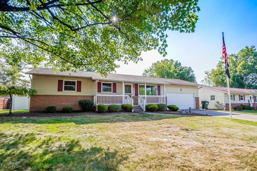 There's so much to love in this well maintained Perry ranch with a spacious interior that works perfectly for families of all sizes! The layout features two main floor living areas: a front living room with a coat closet and large picture window, and a welcoming family room addition with a gas fireplace and French doors leading to the patio in the fully fenced backyard. The kitchen, the heart of the home, showcases attractive wood cabinetry, all appliances, a reverse osmosis system, and space for dining. Direct entry from the attached two-car garage makes unloading groceries a breeze! The hallway to all three bedrooms includes two linen closets and a full bathroom with a tub/shower combo. The primary bedroom offers a private half bath and a deep closet. For those who love to entertain, the finished lower level adds a rec room, a home office area, and a custom built wet bar with a refrigerator that stays. Nearby, you'll find a full bath, an applianced laundry room with a utility sink, cabinets, a folding counter, and Nature Stone flooring. Recent updates include all new Anderson windows, a water softener, and a tankless water heater. Backing up to the site of the former Watson Elementary, which will soon be peaceful green space, and located close to shopping and restaurants, this fantastic home is a must-see. Don’t miss out—call today!