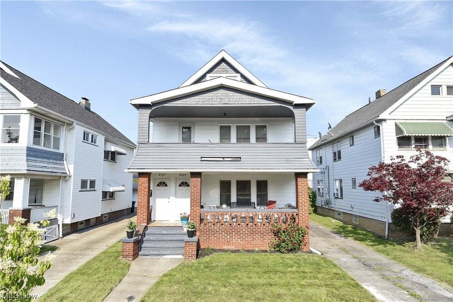 Welcome to this investor opportunity or owner occupant's dream in the coveted city of Lakewood OH! Duplex was renovated in 2017. Newer HVAC, electrical, plumbing, flooring, updated kitchens and bath. 2020: New washer and dryer for both units. 2022: New top porch flooring with drainage system installed, new first floor porch ceiling, and new downstairs dishwasher. 2023: Front of house painted, back deck stripped and painted, exterior doorways stripped and painted, and new back deck stairs installed.
Close to Madison Park, downtown Lakewood, nightlife, shopping, and restaurants. Enjoy all that Lakewood has to offer! Less than 5 min away from I-90.