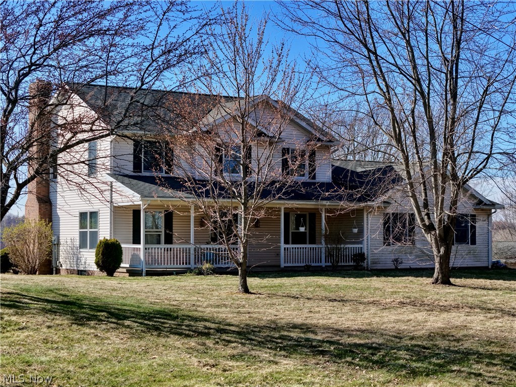 ONLINE ONLY AUCTION APRIL 15TH ENDING AT 6:00PM
Location, Location, Location! Conveniently located just minutes from town, you’ll have the best of both worlds: peaceful country living just minutes from town. Conveniently situated just a few miles outside of New Phila and close to Atwood Lake.
Main level features a 1st floor master suite, laundry room, half bath, kitchen with abundant Mullet cabinetry, living room and dining room. Upstairs has 4 spacious bedrooms and full bath. Large basement that could easily be finished if desired. In addition to the attached 2 car garage there is a 24’x32’ detached garage. Acreage is mostly open with some wooded areas. As the day winds down, step outside and witness the stunning sunset views that stretch across the horizon.
Your Canvas Awaits: Bring your creativity, your toolbox, and your dreams. This home is ready for a makeover, and the canvas is vast.