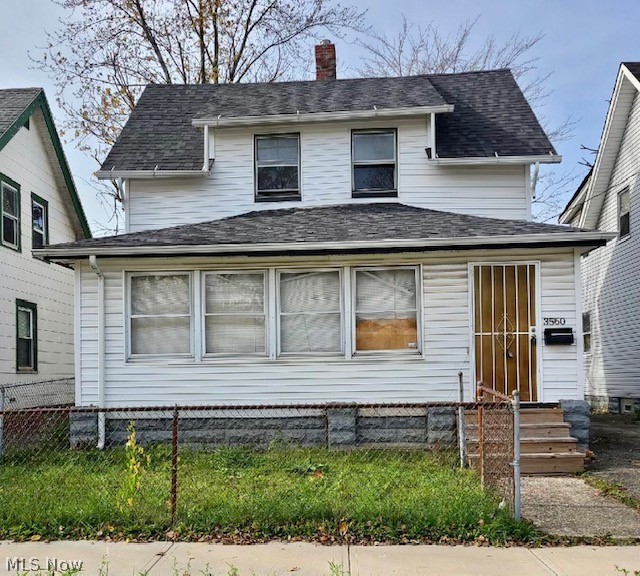 This newly renovated home is almost complete. You get the opportunity to put the final touches on it. It is a two-bedroom one-bath colonial that has been partially updated with a new furnace, hot water tank and updated electrical panel. The basement offers opportunities to add more living space. There is an enclosed front porch. The kitchen offers ample storage.