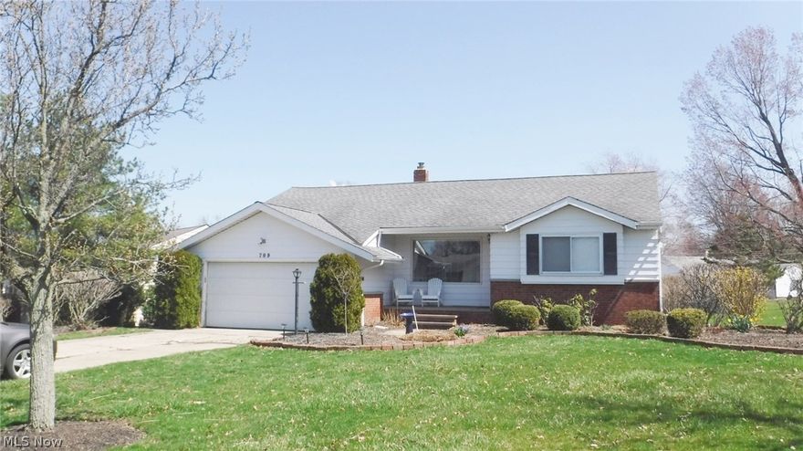 Welcome to this beautiful Highland Heights.  Come and view this 3 bedroom, 2 bath ranch home.  There is a gorgeous remodeled eat-in kitchen with large dining area, that walks out to the covered porch and fenced backyard.  The living room, formal dining room, 3 bedrooms, and hallway all have hardwood floors.  The master bedroom has its own full bathroom.  Both bathrooms have been remodeled and feature granite countertops.  You'll love the neutral décor throughout the entire home.  The basement adds to the living area with a wonderful finished rec room, bar, and half bath.  Enjoy the benefits of the Mayfield City Schools and all the amenities that this special community has to offer.