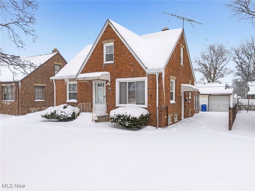 Brick 3-bed, 1-bath Cape Cod offering 1,131 sq ft above grade plus approx. 300 sq ft of finished basement space. Newer mechanicals and all appliances included. Durable brick exterior and flexible layout with bonus lower-level living area. Convenient location near I-71, I-480, airport, shopping, and dining. Situated between Bellaire-Puritas, Kamm’s Corners, and West Park. Solid, practical home ideal for owner occupants or investors. Schedule your showing today! Call your favorite agent today before it's going going gone!